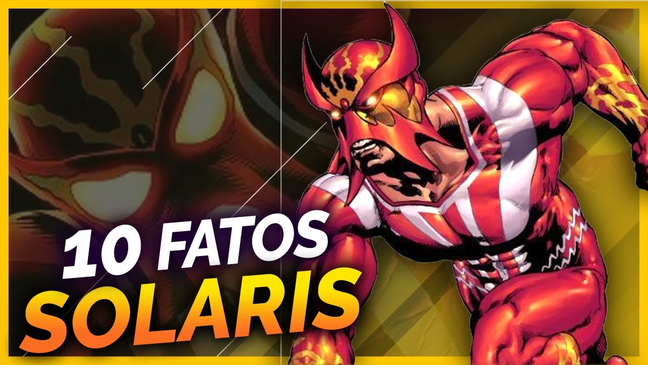 10 FATOS SOBRE SOLARIS, O X-MAN JAPONÊS