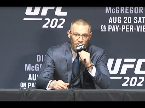 UFC 202: Conor McGregor Post-fight Press Conference