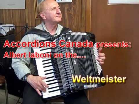 Roll Out The Barrel with a Weltmeister Topas III 96 Bass Accordion (Polka)