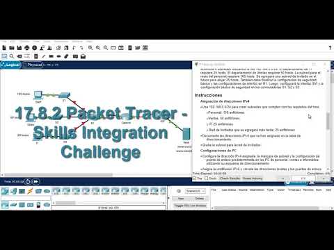 17.8.2 Packet Tracer  - Skills Integration Challenge