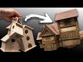 Turn Dollar Store Birdhouses Into Fantasy Buildings For Tabletop Gaming