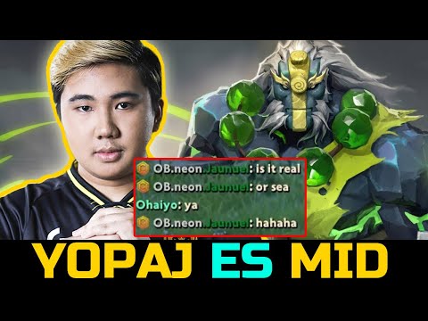 YOPAJ EARTH SPIRIT MID - SUPRISE NON META PICK DOTA 2