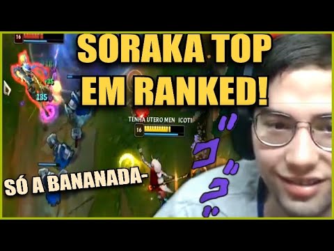 SOLANDO TODO MUNDO DE SORAKA TOP NO DIAMANTE 1/MESTRE
