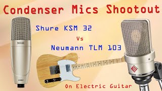 Video thumbnail for Shure KSM 32 vs Neumann TLM 103 - Condenser Mics Shootout on Guitar  - Want 2 Check by Want 2 Check