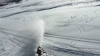 ERCİYES’TE TÜRKİYE’NİN EN GELİŞMİŞ YAPAY KARLAMA SİSTEMİYLE PİSTLER SEZONA HAZIRLANIYOR