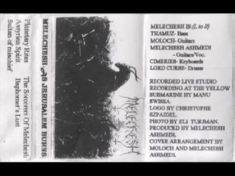 Melechesh  - Assyrian Spirit (1995/black metal/raw/synth/Israel)
