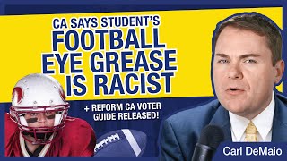 CA Student Falsely Accused of Black Face for Football Eye Grease