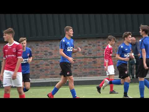 Eerste helft PVCV JO16-1 - DOVO JO16-1
