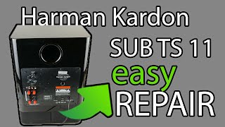 Harman Kardon Subwoofer Netzteil Endstufe Defekt SUB TS11 | Teil 1