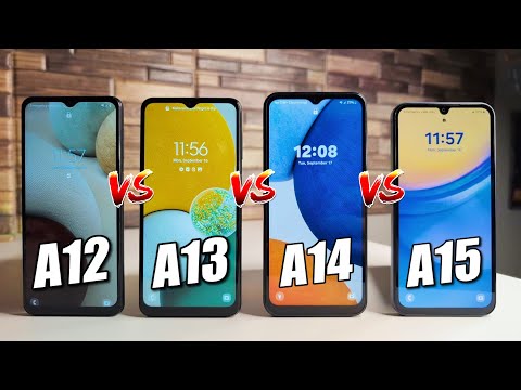 Samsung Galaxy A15 vs A14 vs A13 vs A12 | This Was Unexpected!!