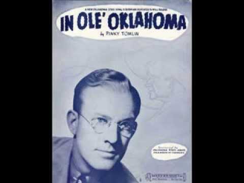 In Ole Oklahoma - Pinky Tomlin, 1938