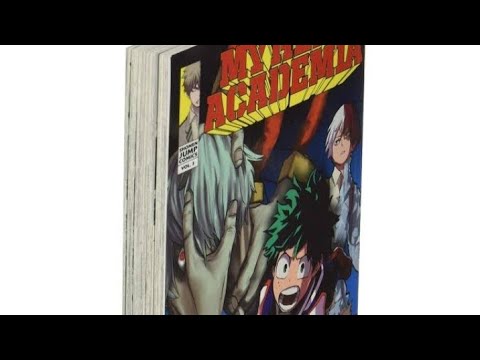 Unboxing My Hero Academia Vol 3 manga