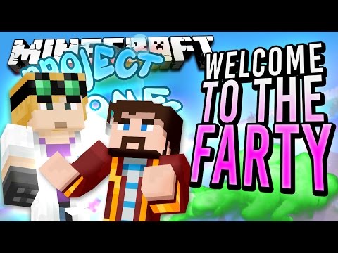 Minecraft - WELCOME TO THE FARTY - Project Ozone #1