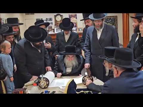 Toldos Tzvi Spinka Rebbe Visiting Canada - Menachem Av 5783