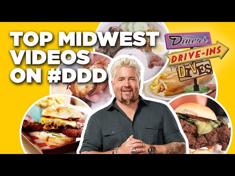 Top 30 Midwest Videos on #DDD with Guy Fieri | Diners, Drive-Ins, and Dives | Food Network