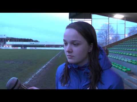 Tine De Caigny na de wedstrijd Club Brugge-Massenhoven op 04.01.2014