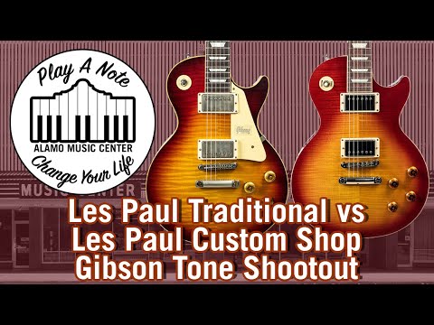 2019 Les Paul Traditional vs Les Paul Custom Shop 59 Standard - A Gibson Tone Shootout