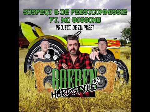 De Feestcommissie Ft. MC Bossong & Suspeqt - De Zuipkeet - Boeren Hardstyle - Officiële Videoclip