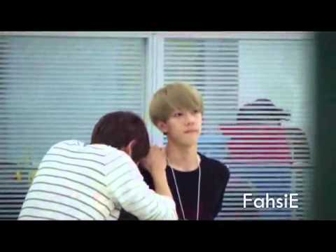 [FahsiE] 121125 EXO @ Suvarnabhumi Airport [Chanyeol-Sehun Focus]