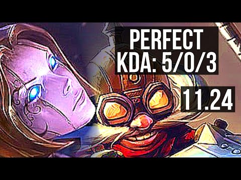 ORIANNA vs CORKI (MID) | 5/0/3, Rank 11 Ori | KR Challenger | 11.24