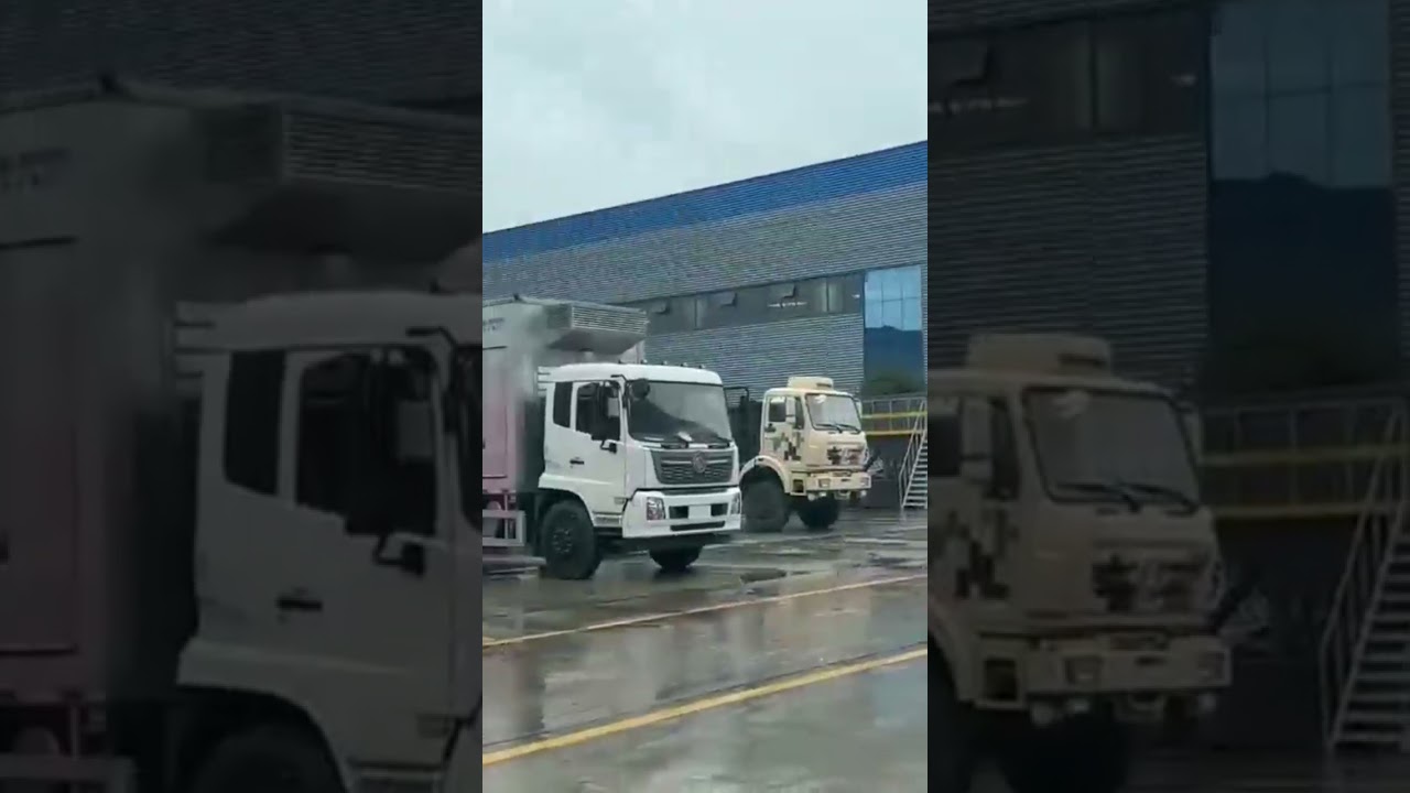 JAC freezer van #jactruck #vantruck #reefertruck #refrigeratedtruck #freshtruck