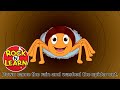 Itsy Bitsy Spider With Lyrics