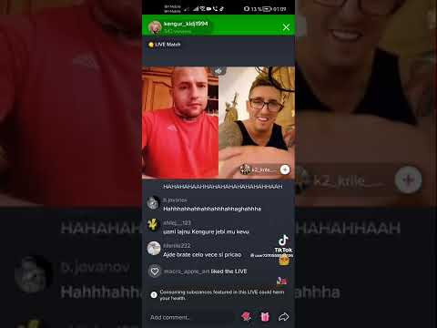 Kengur i Kristijan Golubovic svadja (kengur preti krisrijanu)