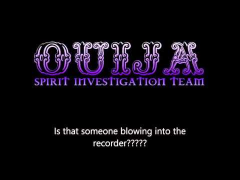 Ouija Spirit Investigation Team New years eve 2015 EVP recordings (undisclosed location)