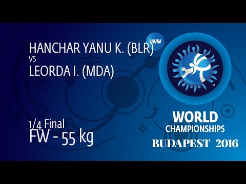 1/4 FW - 55 kg: K. HANCHAR YANU (BLR) df. I. LEORDA (MDA), 5-4