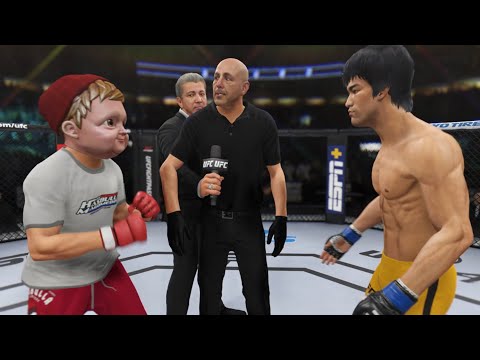 Bruce Lee vs. Hasbulla Magomedov - EA Sports UFC 4 - Epic Fight 🔥🐲