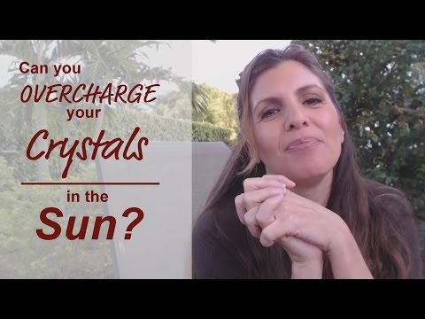 Can you OVERCHARGE your Crystals in the Sun?