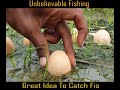 VIRAL Kreatif Banget Mancing Ikan Pakai Telur Auto Panen Anti Gagal Club
