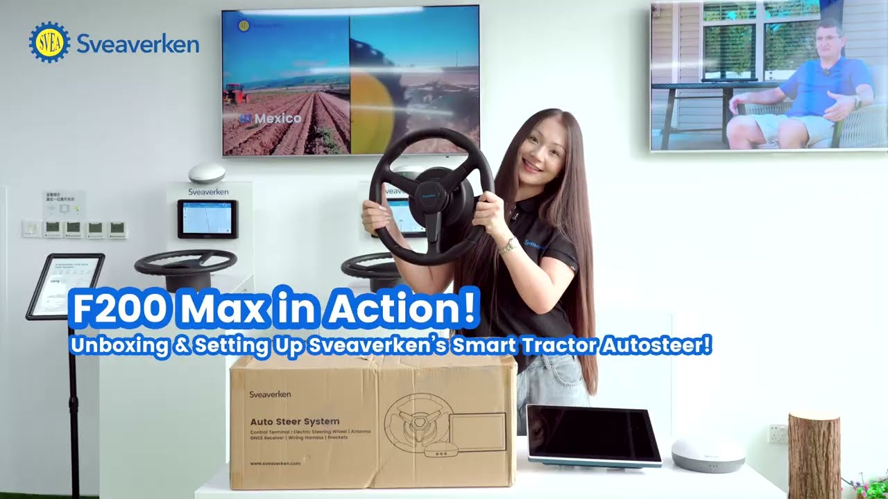 Újdonság! F200 Max – A Sveaverken zászlóshajója prémium felhasználói élményt kereső gazdálkodók számára