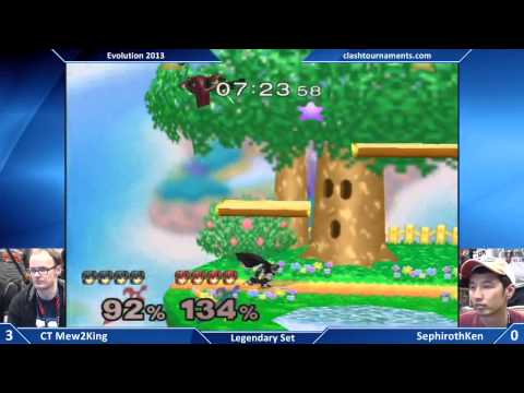 Evolution 2013 - CT Mew2King vs SephirothKen - Legendary Exhibition - SSBM