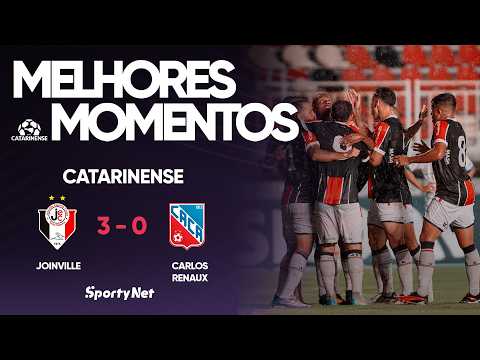 JOINVILLE GOLEIA O CARLOS RENAUX NO QUADRANGULAR DO REBAIXAMENTO! – Melhores Momentos