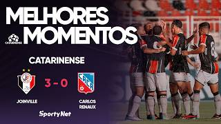 JOINVILLE GOLEIA O CARLOS RENAUX NO QUADRANGULAR DO REBAIXAMENTO! – Melhores Momentos