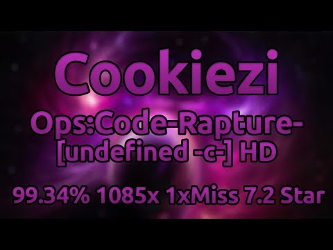 Cookiezi | Getty vs. DJ DiA - Ops:Code-Rapture- [undefined -c-] HD 99.34% 1085/1105x 1xMiss ★7.2