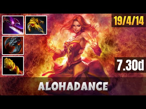 ALOHADANCE | Lina | Dota 2 Pro Gameplay - Patche 7.30d