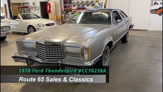 Video Thumbnail for 1978 Ford Thunderbird