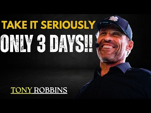 How To Manifest Anything You Desire in Just 3 Days || TONY ROBBINS