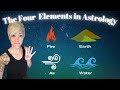 Four Elements In Astrology Fire Earth Air Water Astrology For Beginners