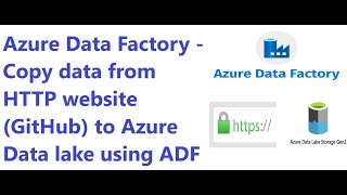 Azure Data Factory - Copy data from HTTP website (GitHub) to Azure Data lake using ADF