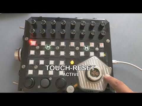 DART - Arduino MIDI controller - TOUCH RESET function