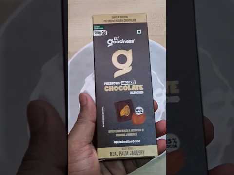 Lil' Goodness Prebiotic Jaggery Almond Chocolate Bar🍫 | Happytizers Pvt. Ltd. | Little Goodness🍫