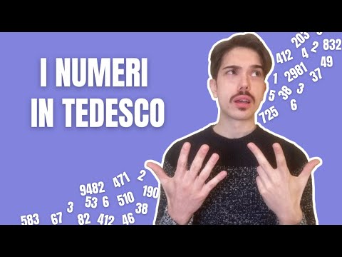 Numeri in tedesco - spiegazione facile e veloce