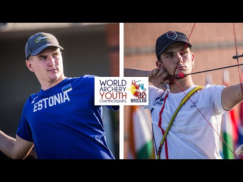 Robin Jaatma v Mateo Mangelle — compound junior men gold | Wroclaw 2021 World Youth Championships