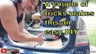 Step by Step DIY install of a Trailer Wiring Harness for Toyota Prius 2010 2015