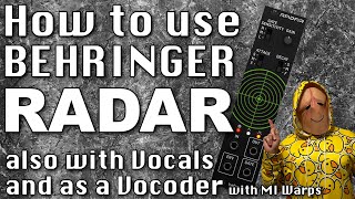 Video thumbnail for Tutorial Review Behringer Radar Eurorack module made by Penishead by Penishead