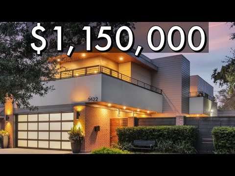 MODERN Home with CALIFORNIA  Luxury Features in HOUSTON Texas | TreyFindsTx