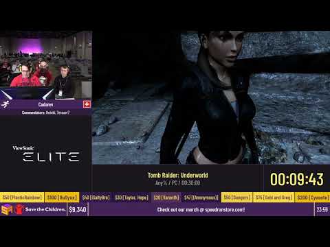 Tomb Raider: Underworld [Any%] by Cadarev - #ESAWinter20